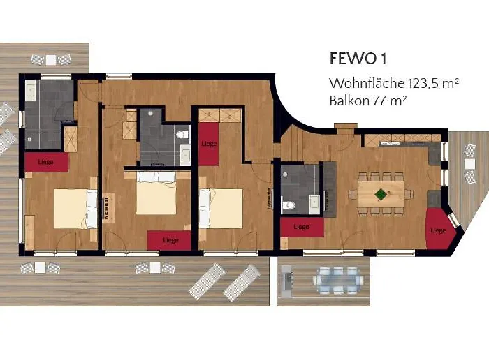 Ausserbrente Landhaus