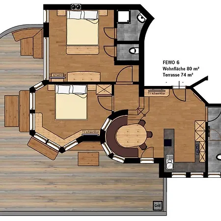 Landhuis Ausserbrente Tux